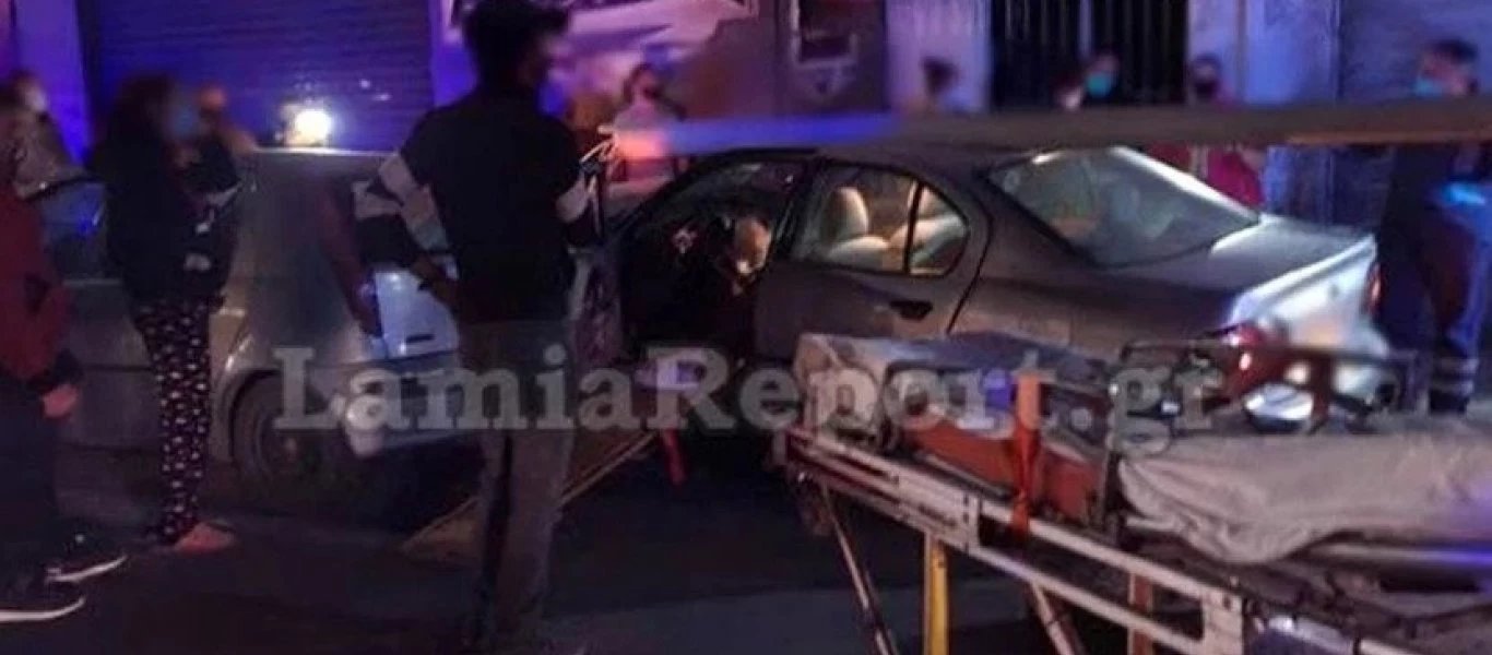 Λαμία: Τροχαίο για νεαρή μητέρα και τα δύο της παιδιά - Σε κρίσιμη κατάσταση η ίδια